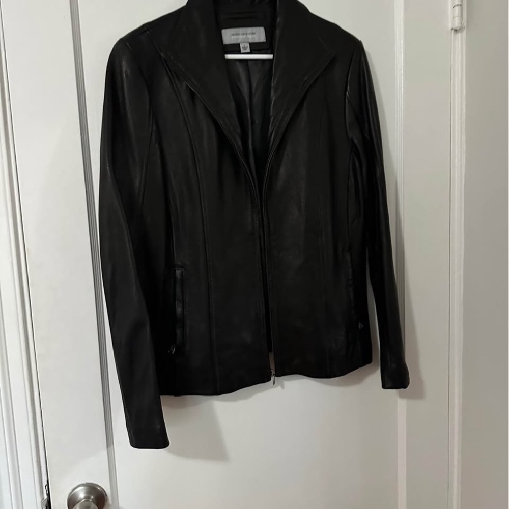 Vintage Black Leather Jacket